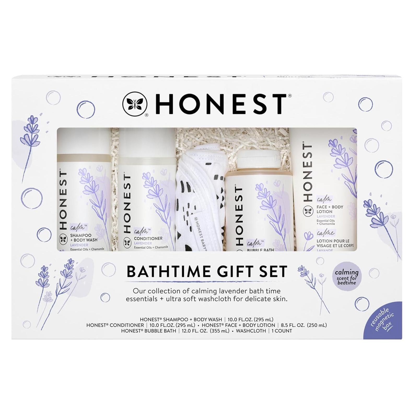 Conjunto de Regalo de Baño Hipoalergénico The Honest - Lavanda