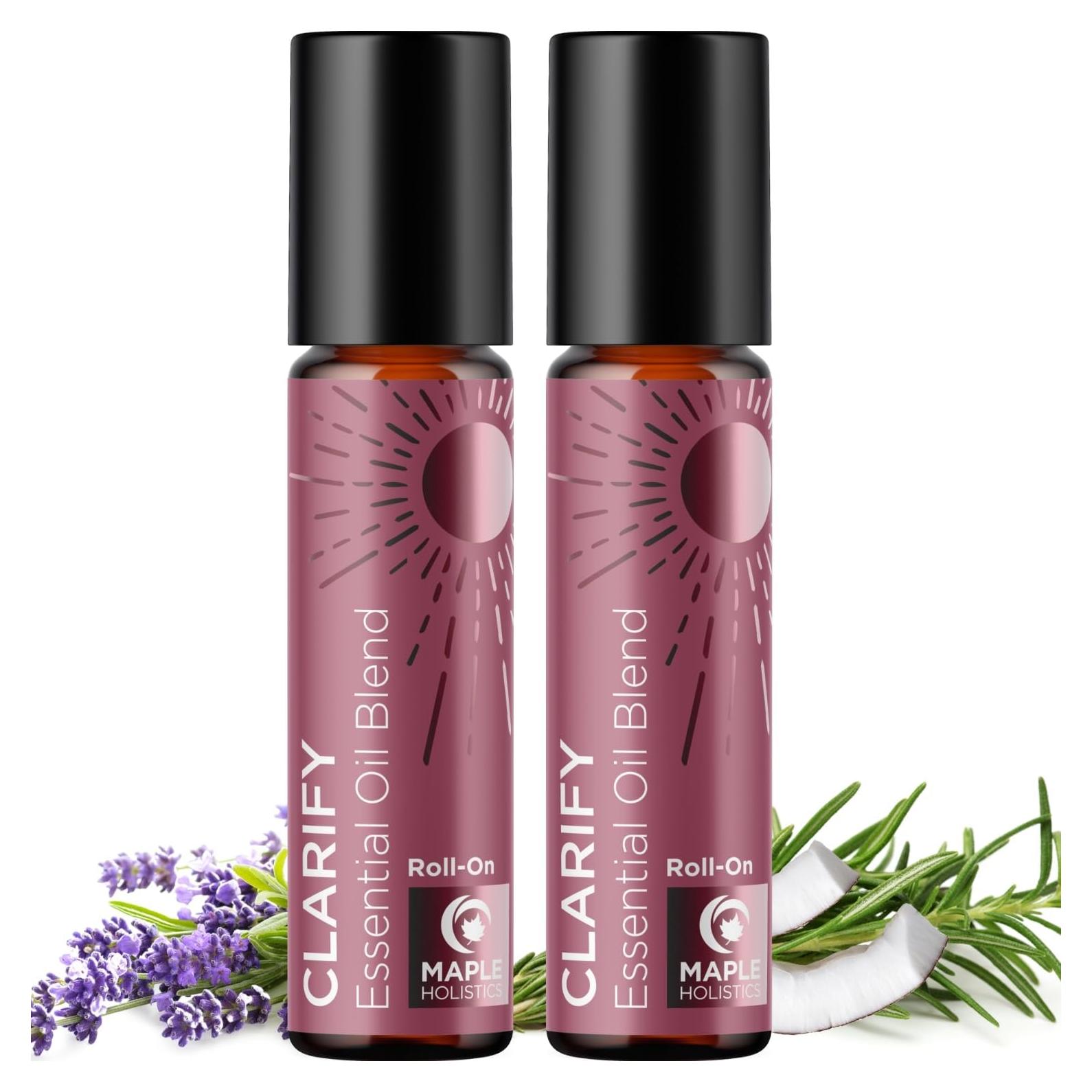 Set de Aceites Esenciales Roll-On Maple Holistics 9.8 ml - 3 Pack