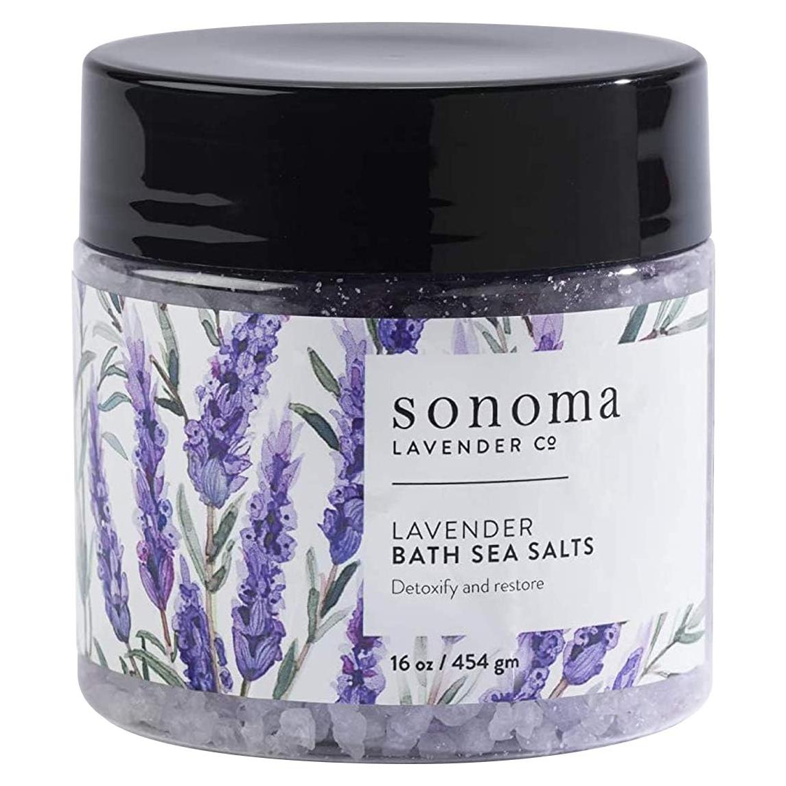 Sal de Baño de Lavanda Sonoma 453.6g - Alivio del Estrés