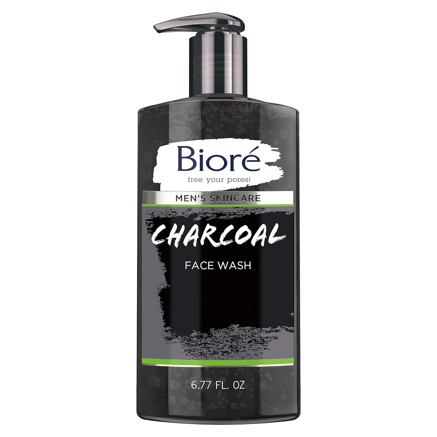 Limpiador Facial de Carbón Bioré 191 ml - Piel Limpia y Suave