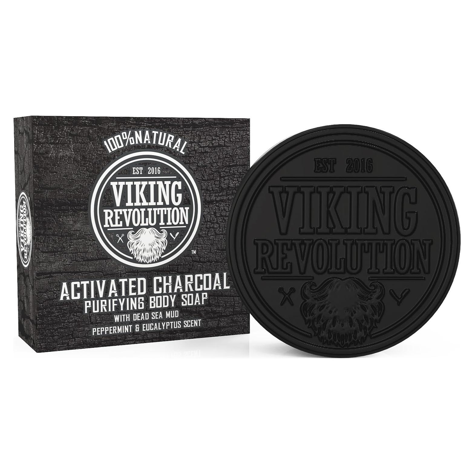 Jabón Activado de Carbón Viking Revolution 20.9 ml Natural