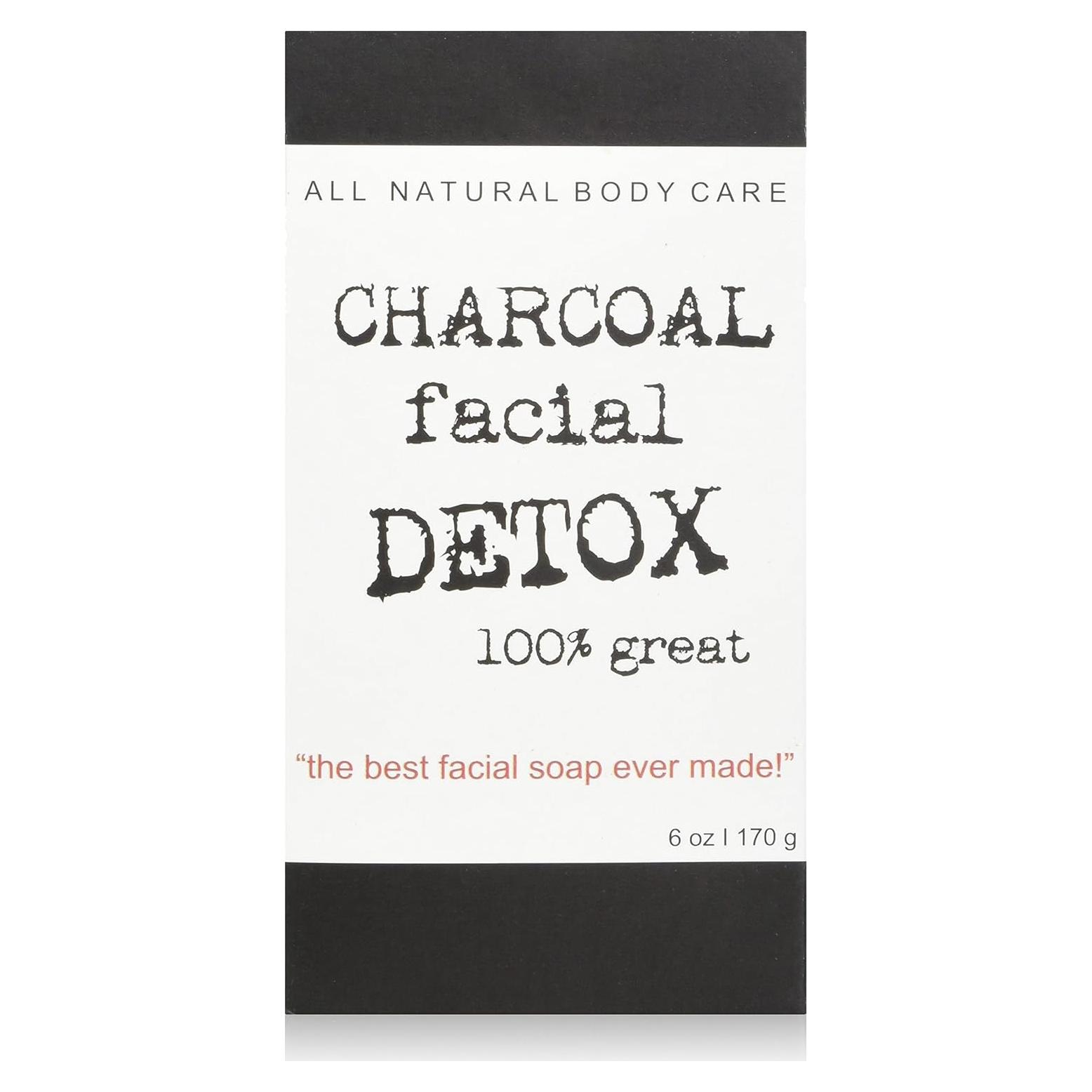 Jabón Facial Detox de Carbón Activado Destiny Boutique - 2 Unidades