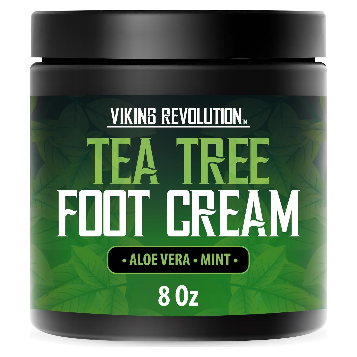Crema para Pies Viking Revolution 226.8g - Hidratante Aloe Vera y Menta