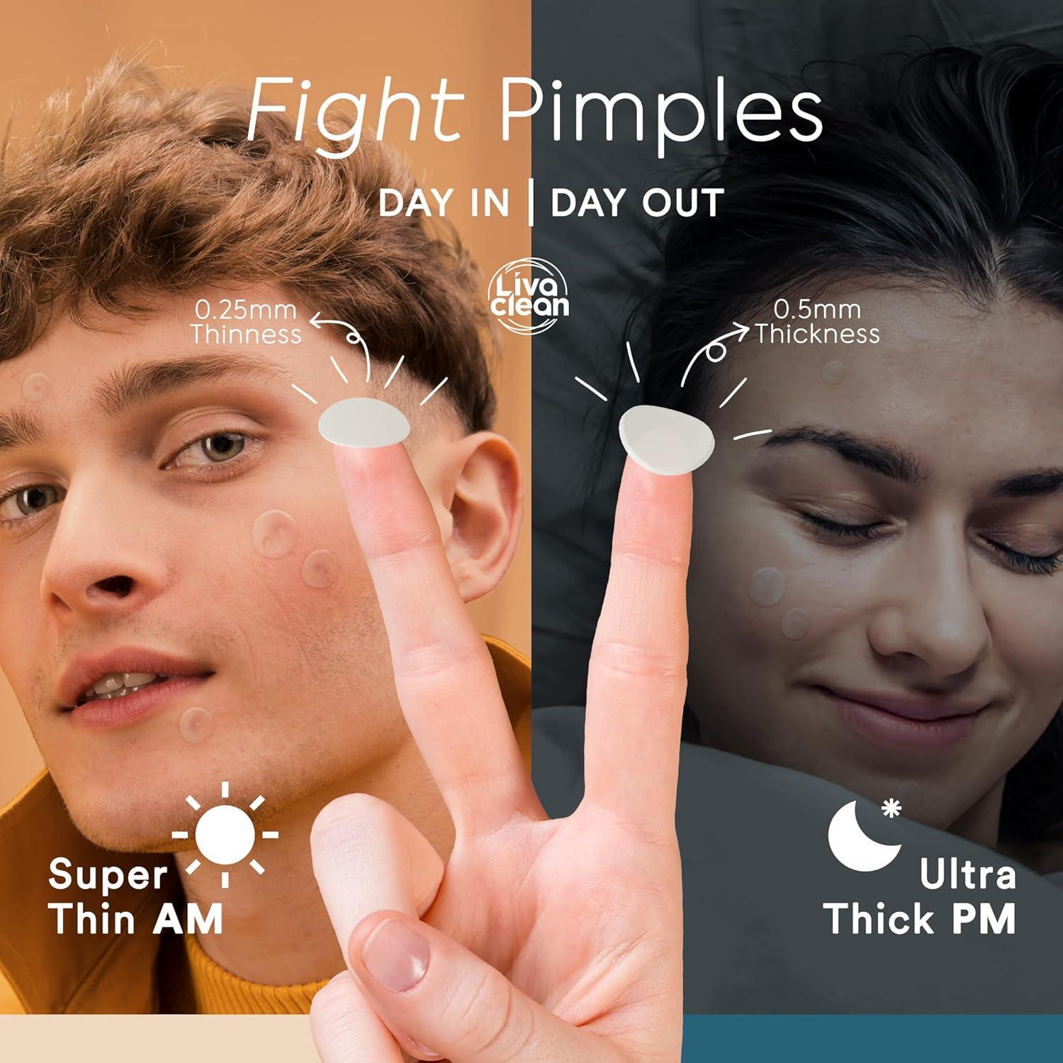 Parches Hidrocoloides para Acné LivaClean - 272 Unidades
