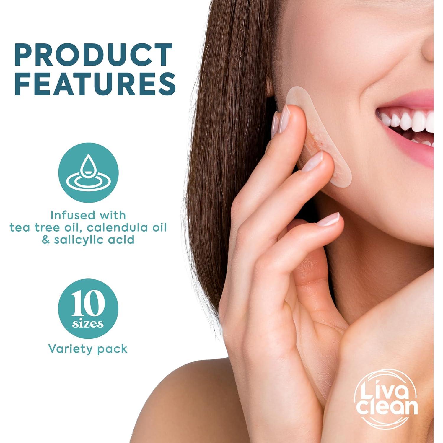 Parches Hidrocoloides para Acné LivaClean - 272 Unidades