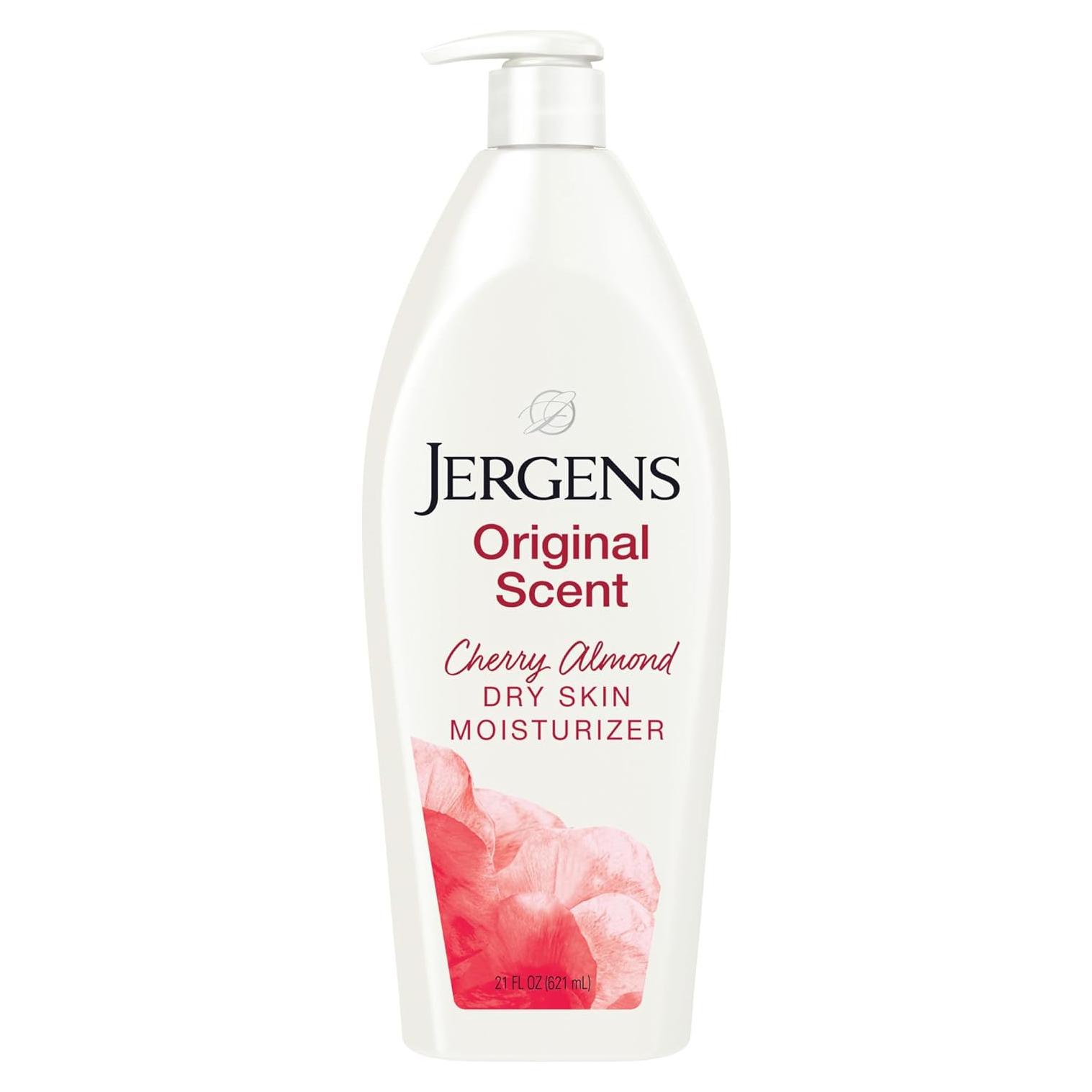 Loción Corporal Hidratante Jergens 621 ml Almendra de Cereza