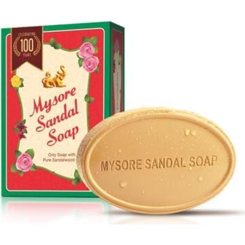 Jabón de Sándalo Mysore Karnataka - Paquete de 4 x 75g