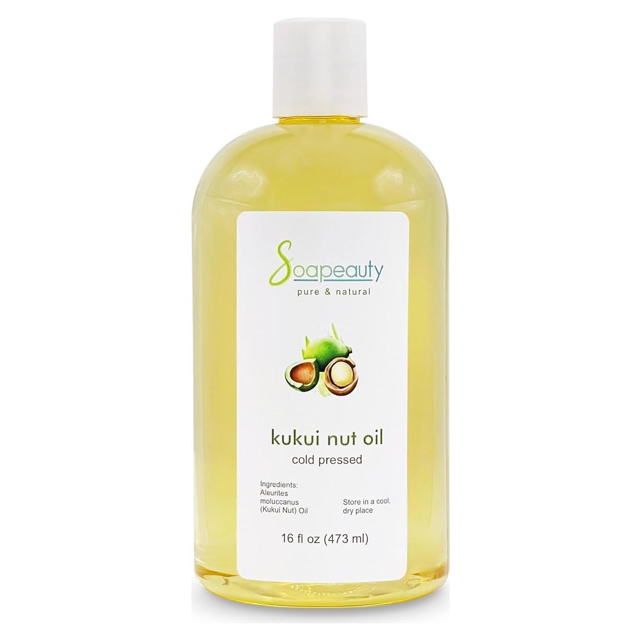 Aceite de Nuez Kukui Soapeauty 100% Puro 1.42 L Hidratante