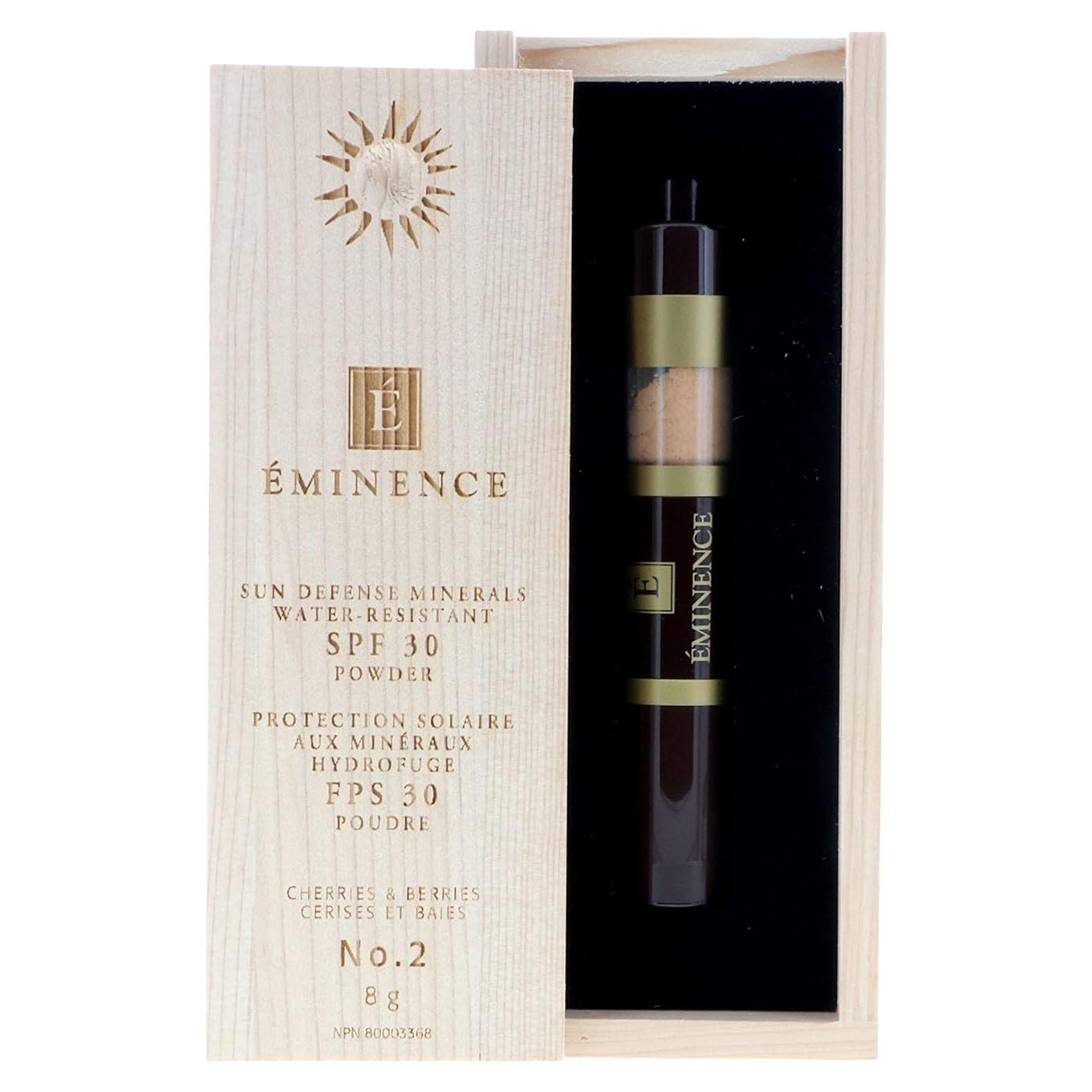 Defensores Solares Orgánicos Eminence SPF30 Cerezas y Berries 45g