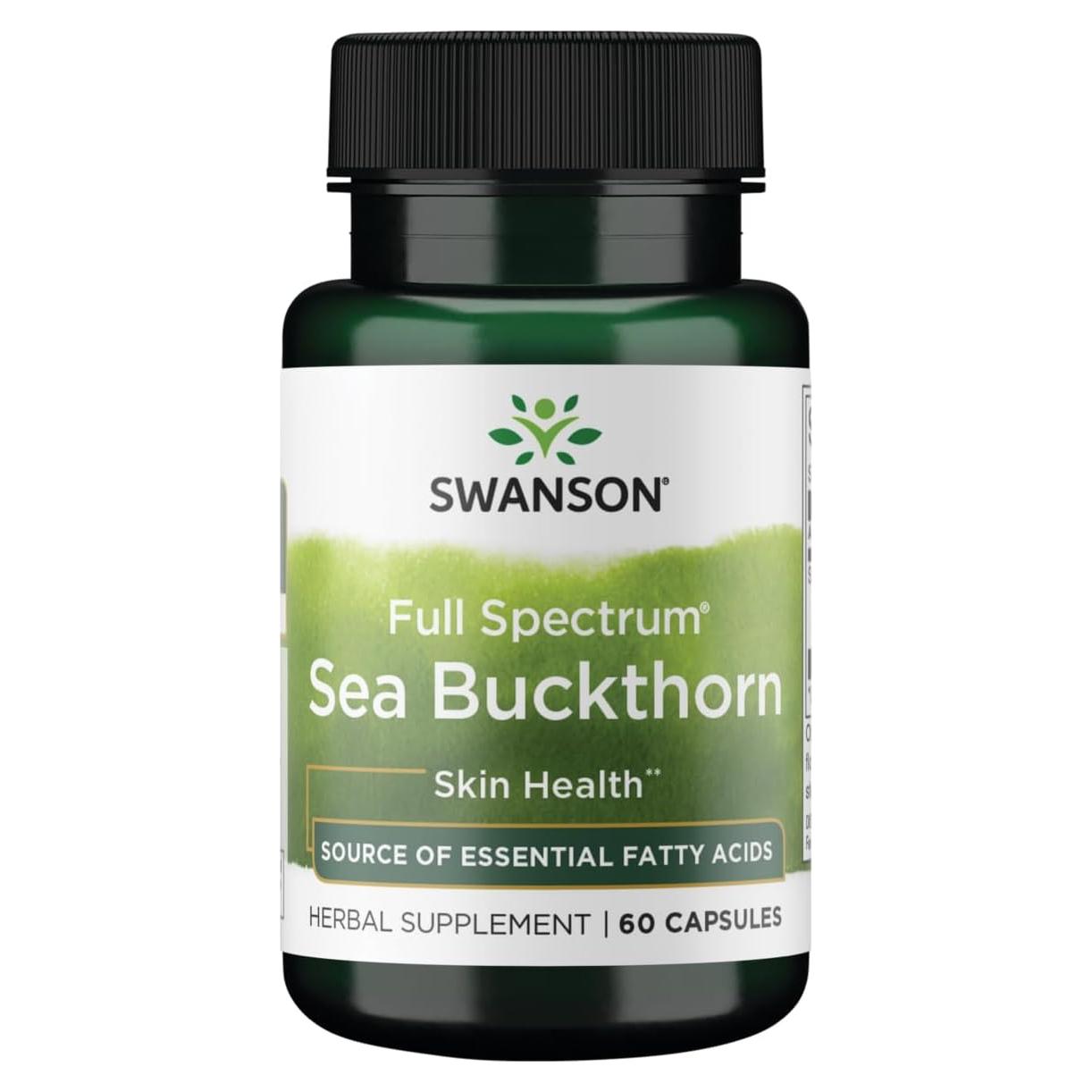 Cápsulas de Espino Marino 400 mg Swanson Premium 60 Unidades