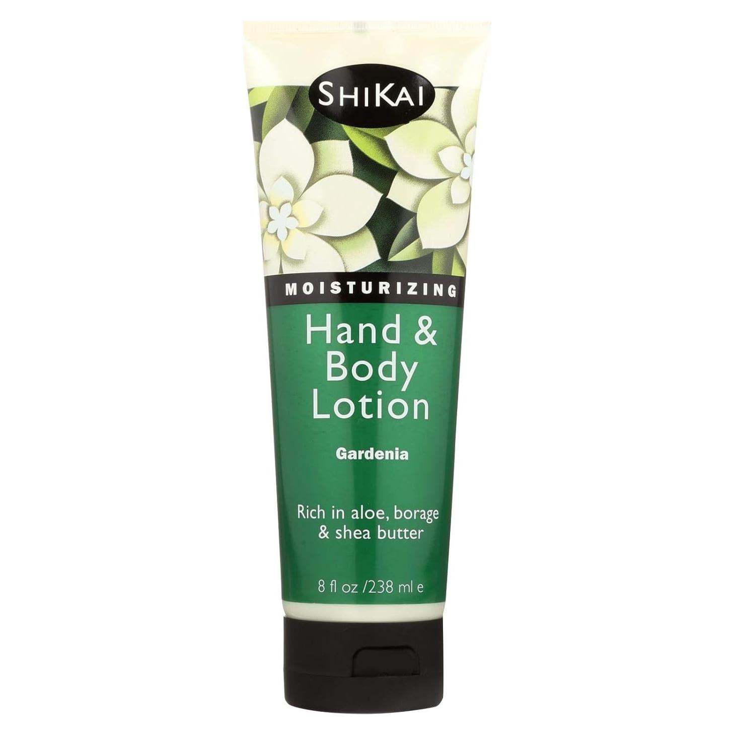 Loción Hidratante Natural Shikai Gardenia 227 ml - Suave y Nutritiva