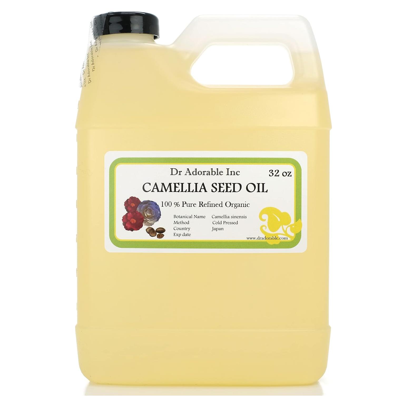 Aceite de Semilla de Camelia Dr Adorable 946 ml Orgánico Puro