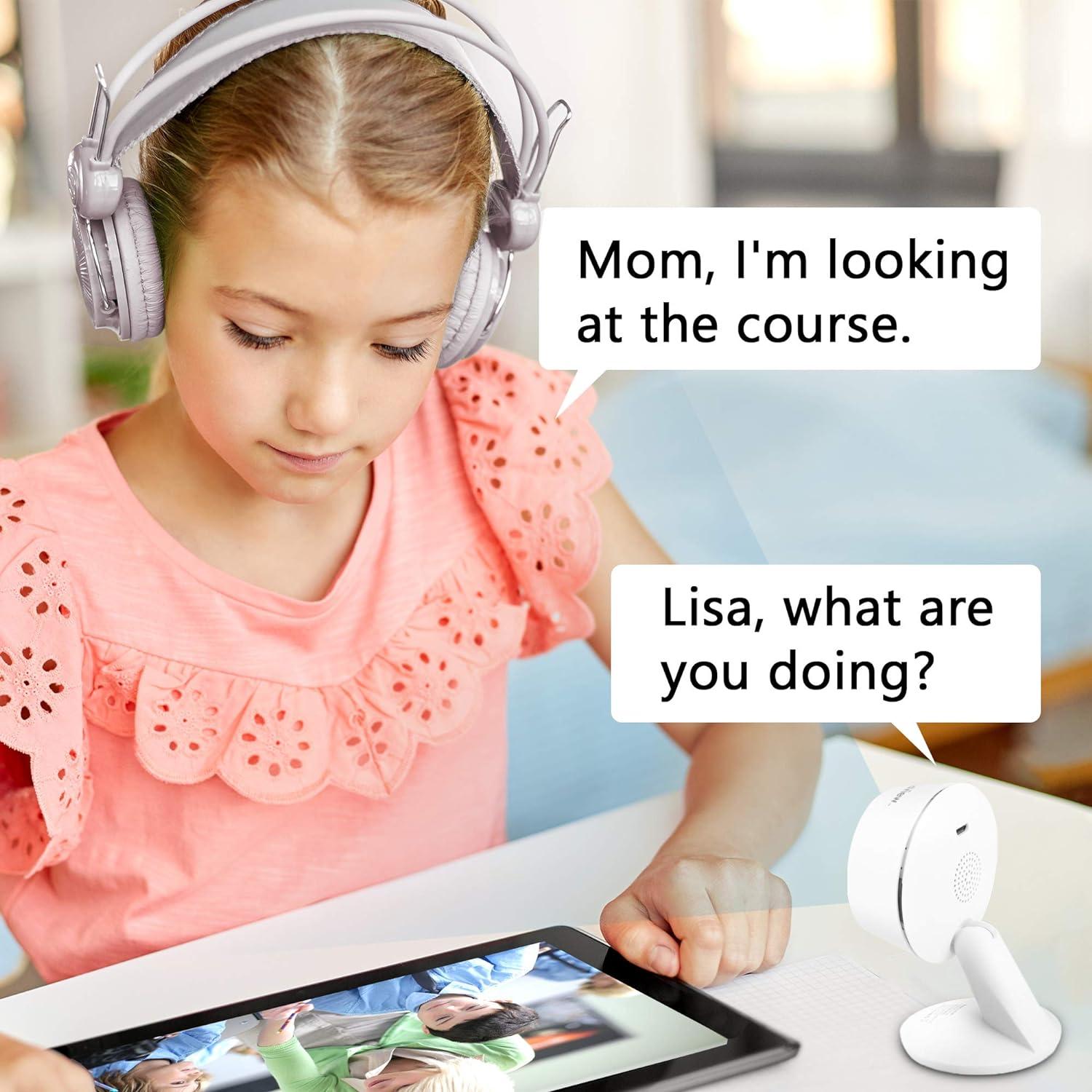 Cámara de Seguridad LaView 4pcs 1080P Wi-Fi Interior