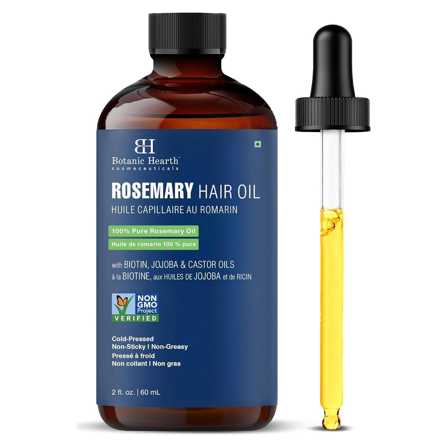 Aceite de Romero 100% Puro Botanic Hearth 59 ml - Fortalecedor