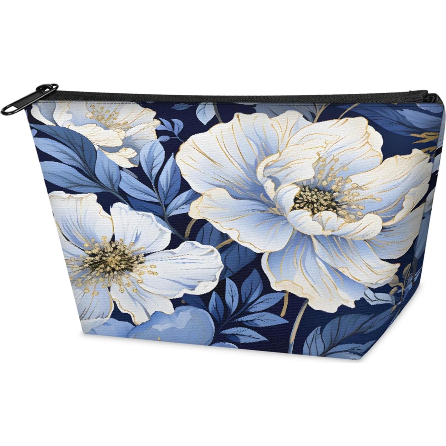 Bolsa de Maquillaje Pequeña Floral Peonía 24.5x8.5x13.5 cm
