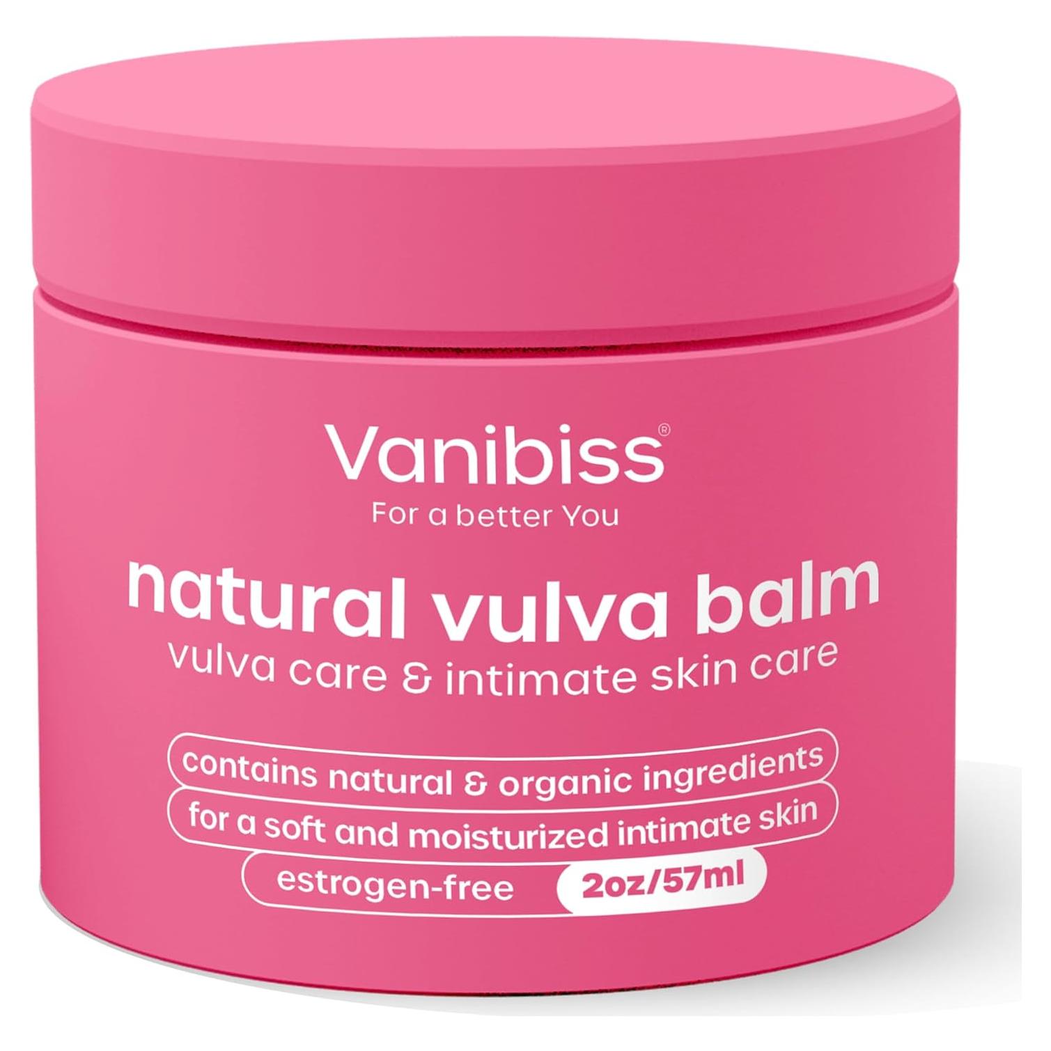 Bálsamo Natural para Vulva Vanibiss 56.7g - Hidratante y Calmante