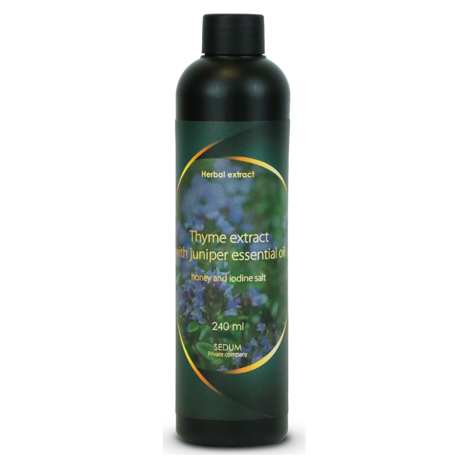 Extracto Herbal Natural Sedum 240ml - Tomillo y Enebro
