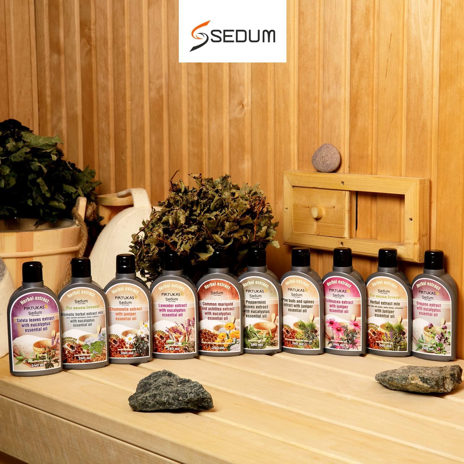 Extracto Herbal Natural Sedum 240ml - Tomillo y Enebro