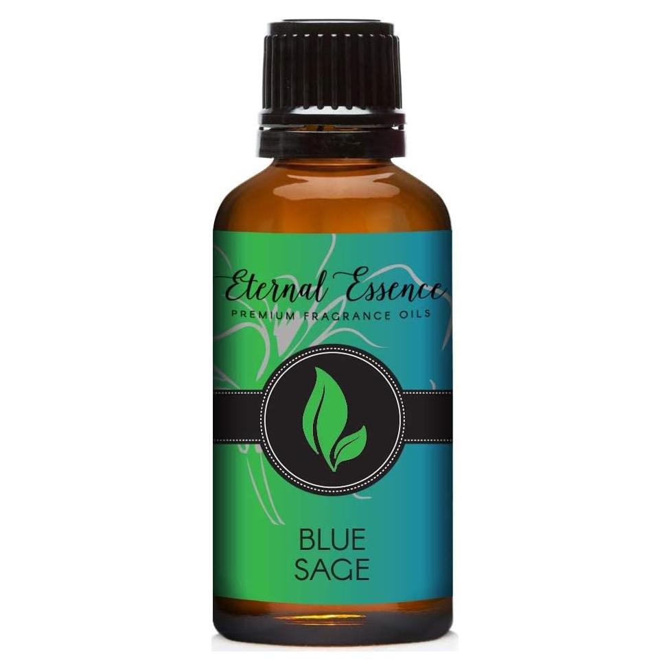 Aceite de Fragancia Premium Eterna Salvia Azul 30ml - Aromaterapia
