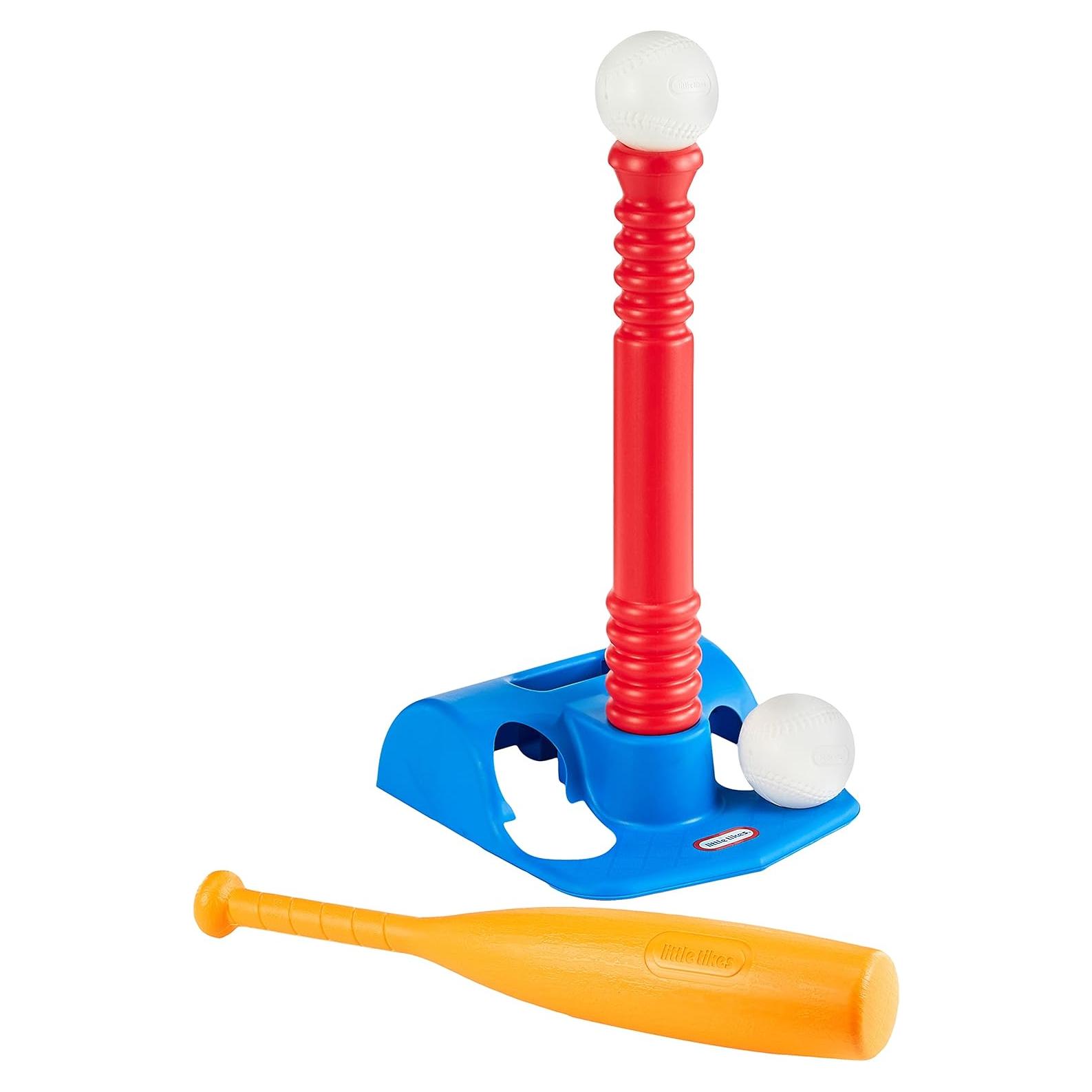 Conjunto T-Ball Little Tikes Rojo 5 Pelotas Ajustable 0.68kg