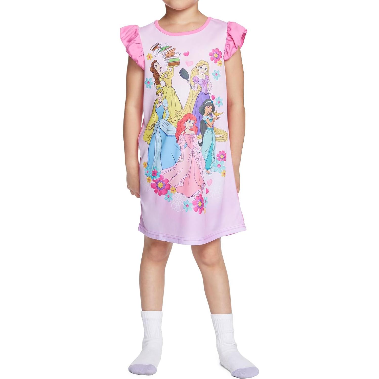 Pijamas de Noche Disney para Niñas - Paquete de 3 - Talla 2-8