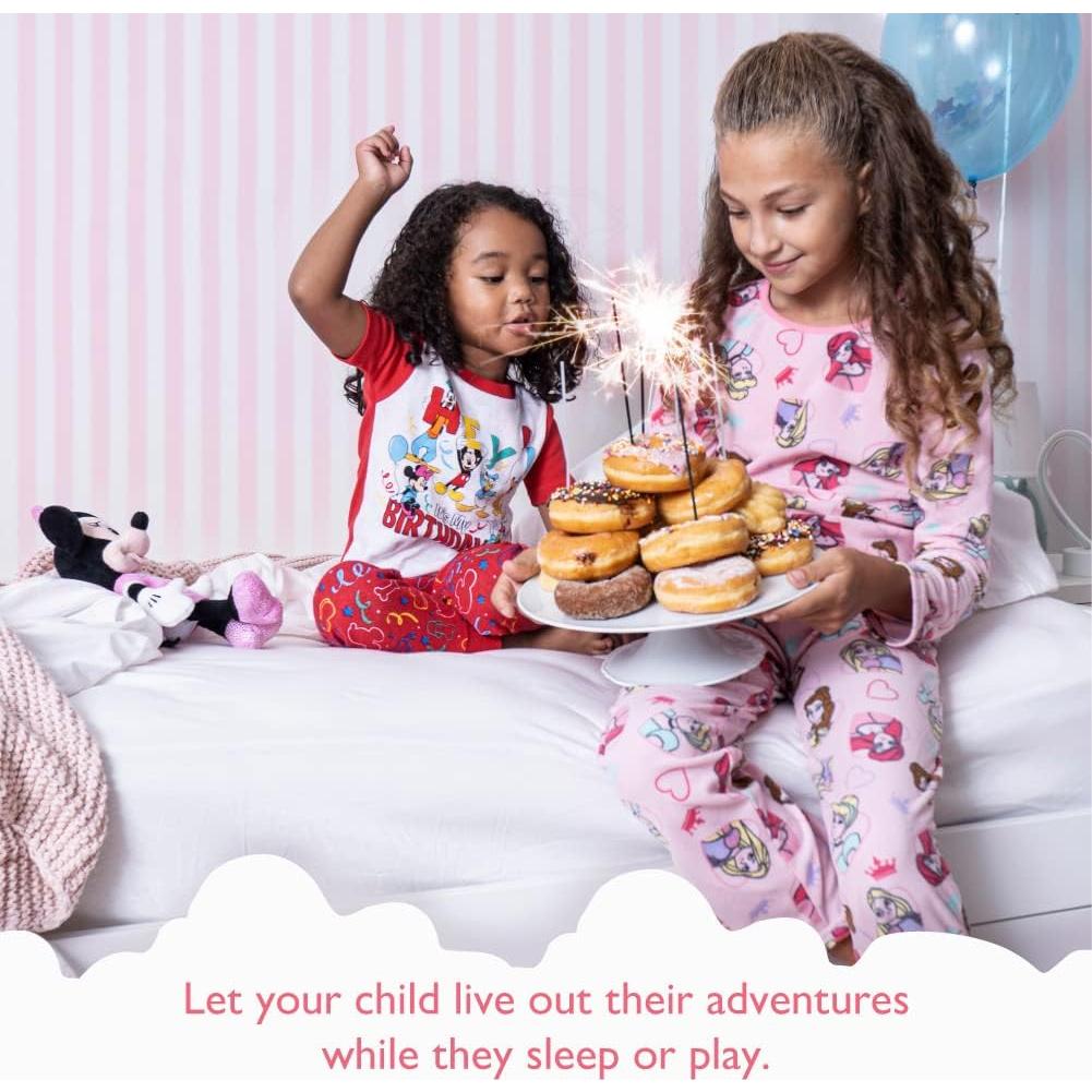 Pijamas de Noche Disney para Niñas - Paquete de 3 - Talla 2-8
