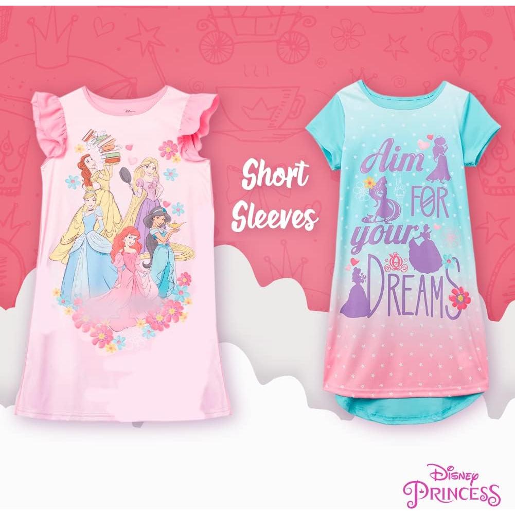 Pijamas de Noche Disney para Niñas - Paquete de 3 - Talla 2-8