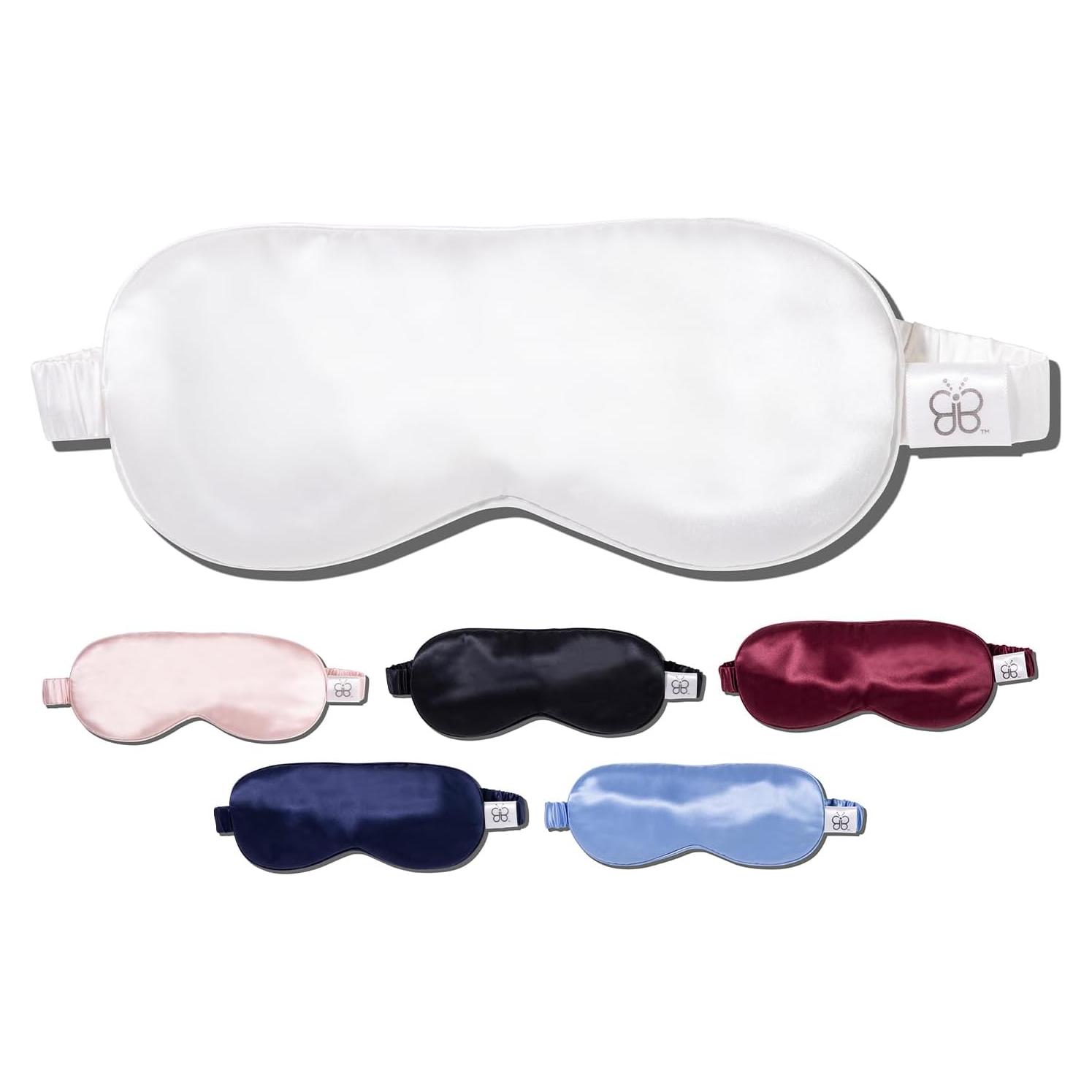 Máscara de Sueño 100% Seda de Morera Bold & Brave - Ligera y Suave