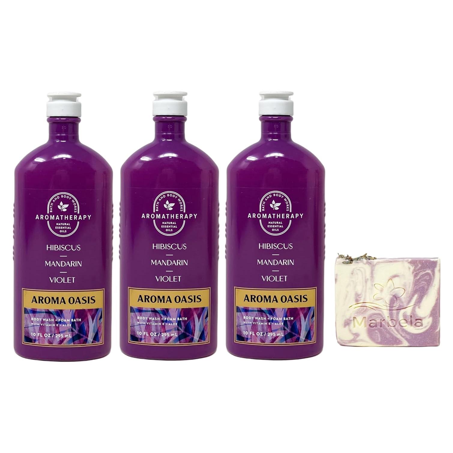 Gel de Ducha y Baño Espumoso Baño y Cuerpo Trabajos 3 Pzas