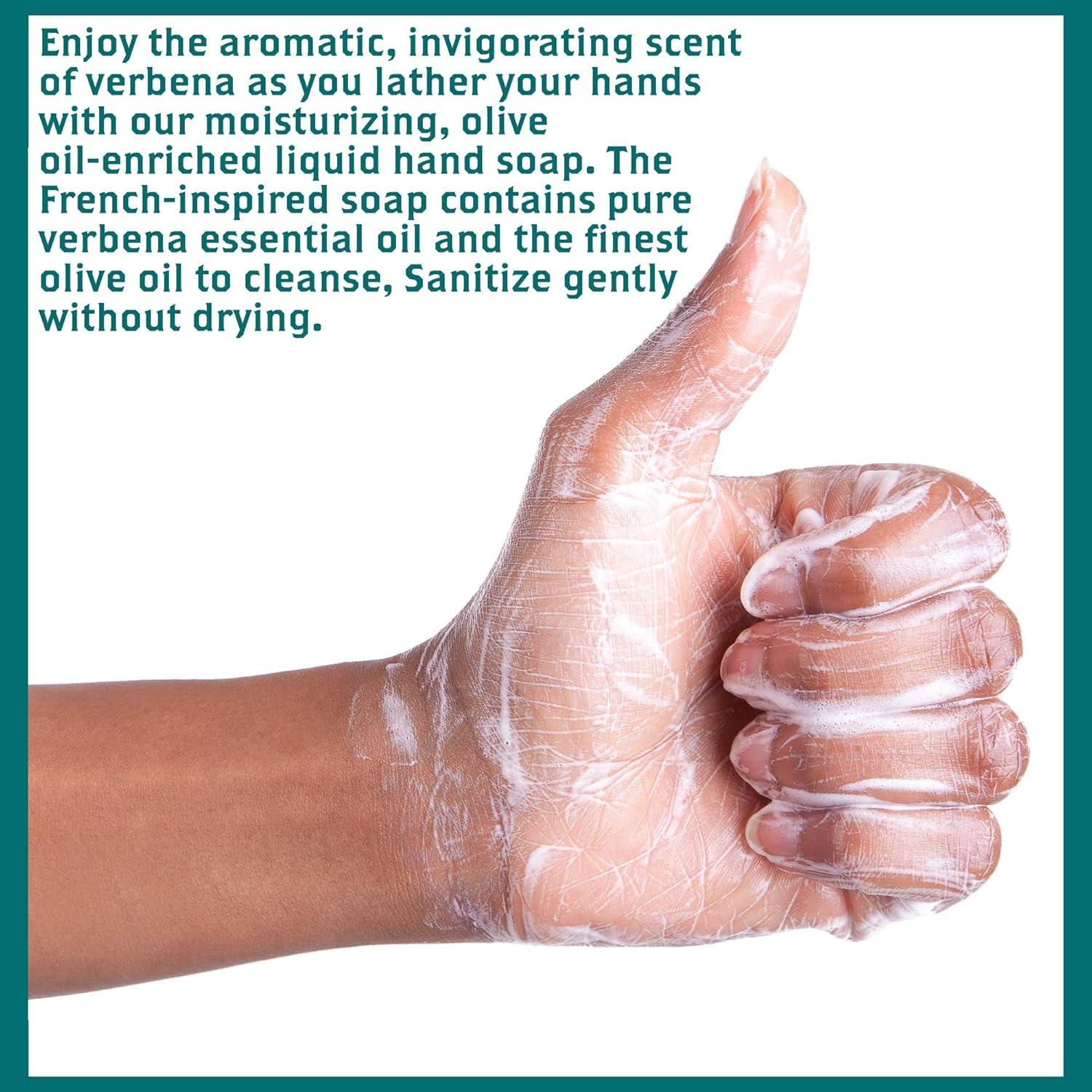 Jabón Líquido Natural para Manos Olivia Care 523 g - Té Verde