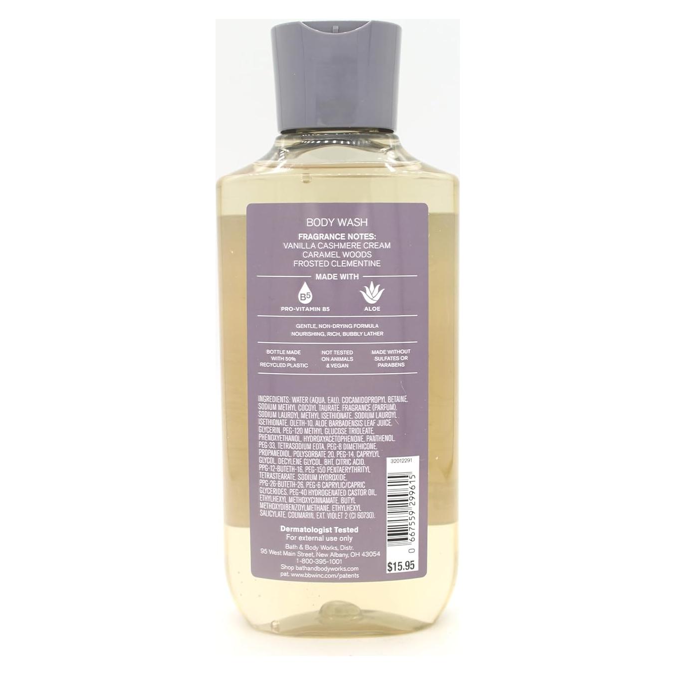 Gel de Ducha Copos de Nieve y Cachemira Bath and Body Works 295 mL