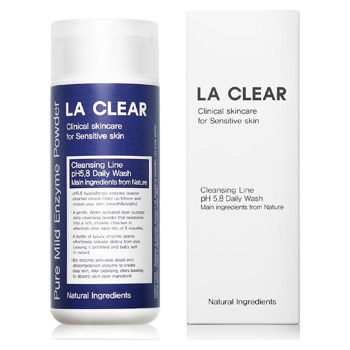 La Clear Limpiador Facial en Polvo Enzimático 70g - Piel Sensible