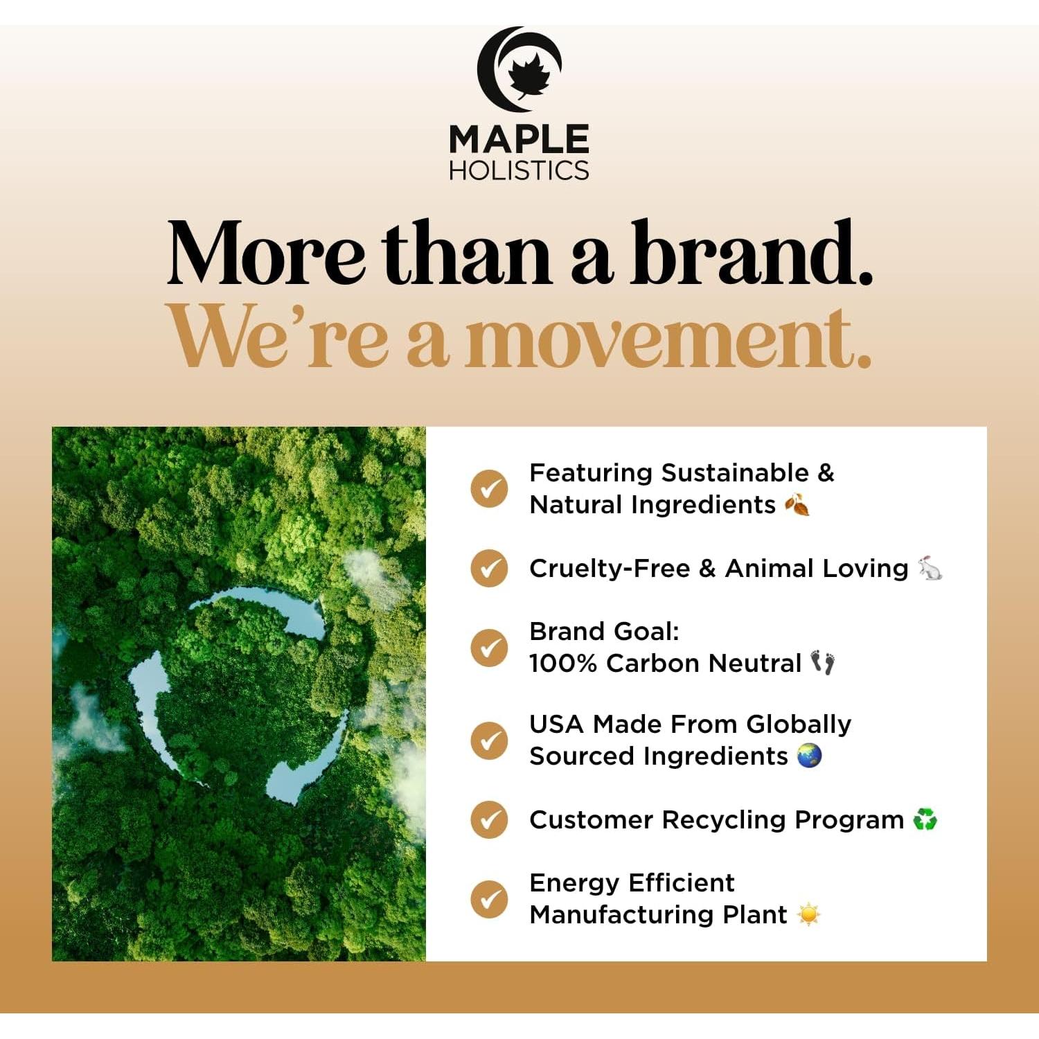 Aceite de Masaje Sensual Maple Holistics 236.6 ml Vainilla