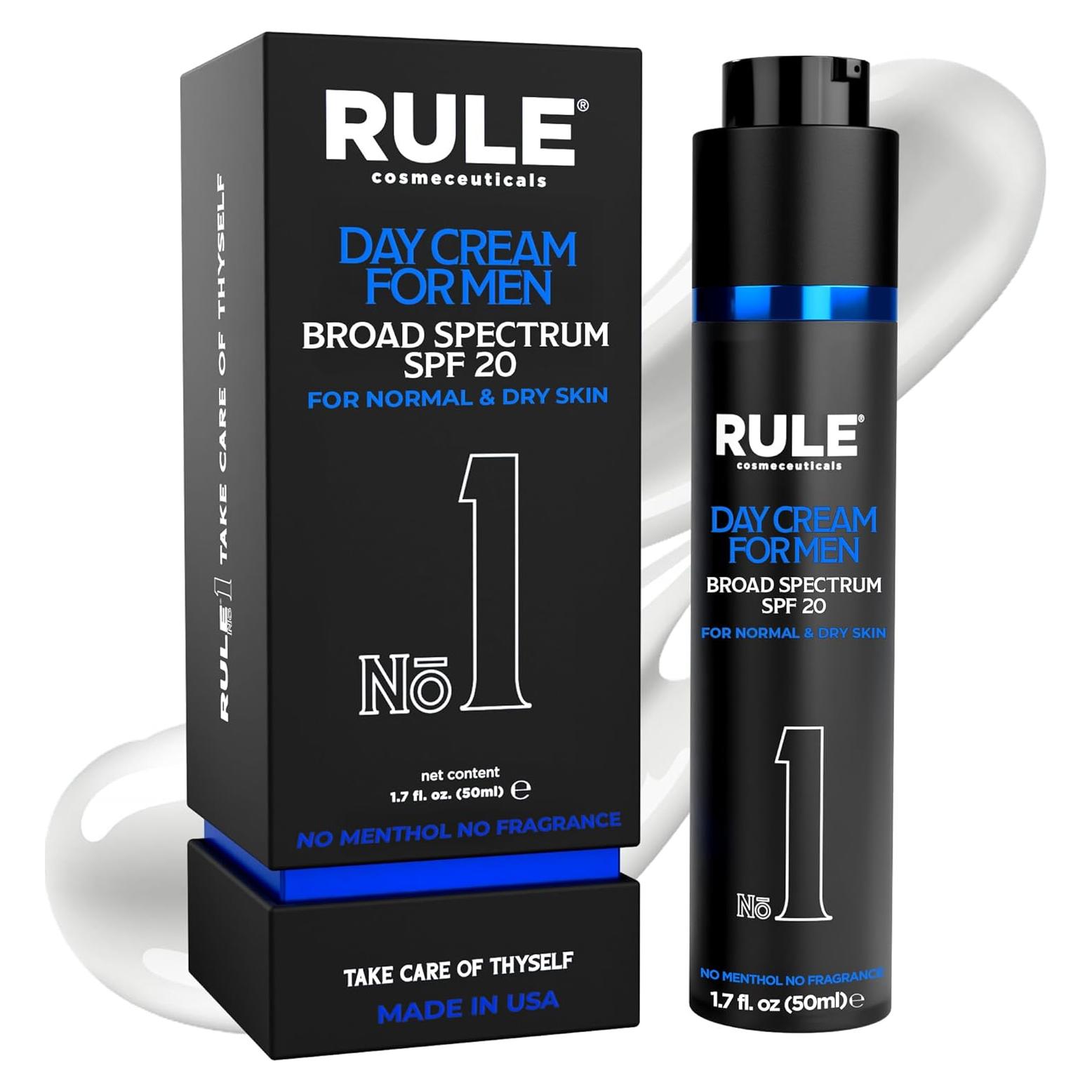 Crema Facial Hidratante para Hombres Rule 50 mL SPF 20