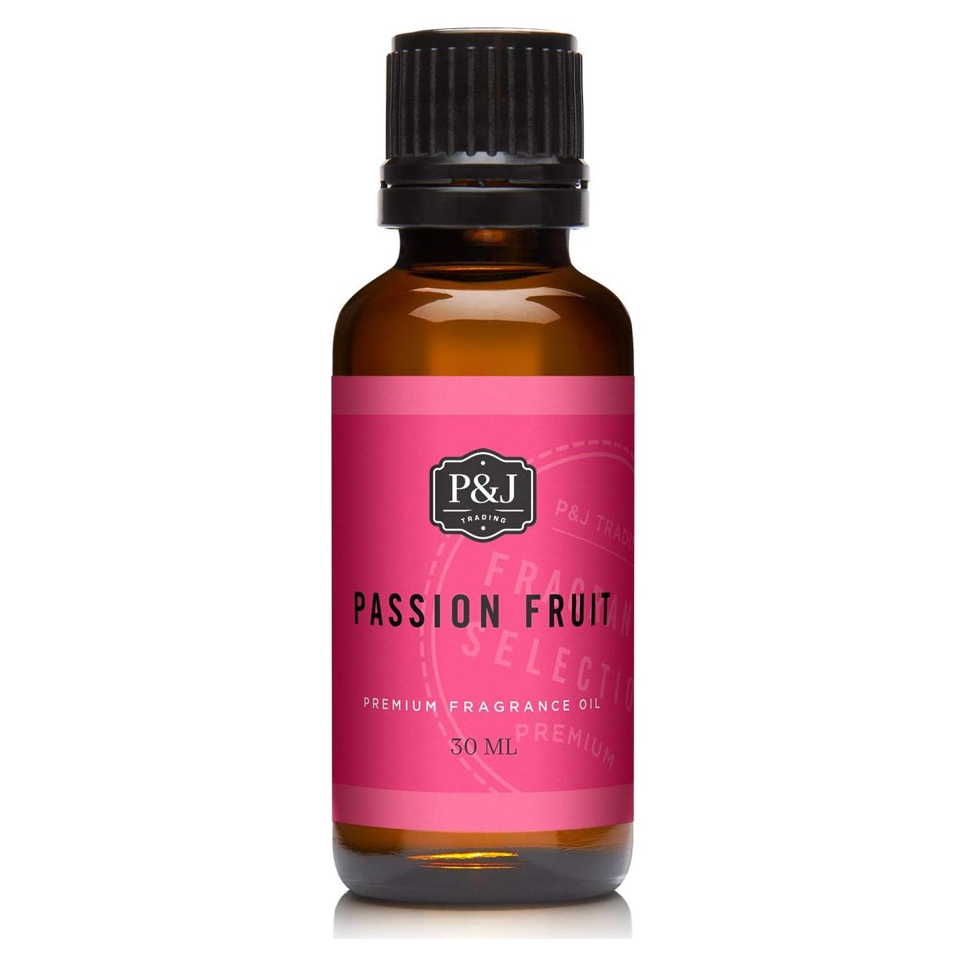 Aceite Aromático P&J Trading Fruta de la Pasión 30ml - Fragancia para Velas y Jabones