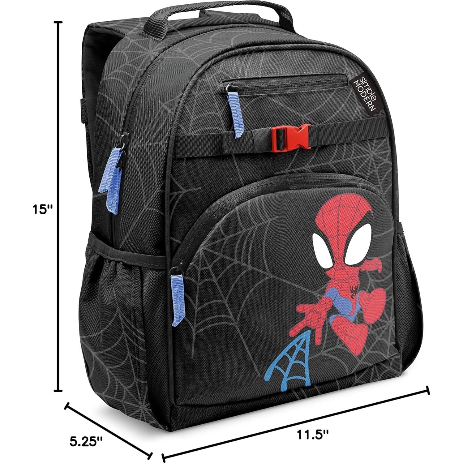 Mochila Mediana Simple Modern Spidey 12L para Niños