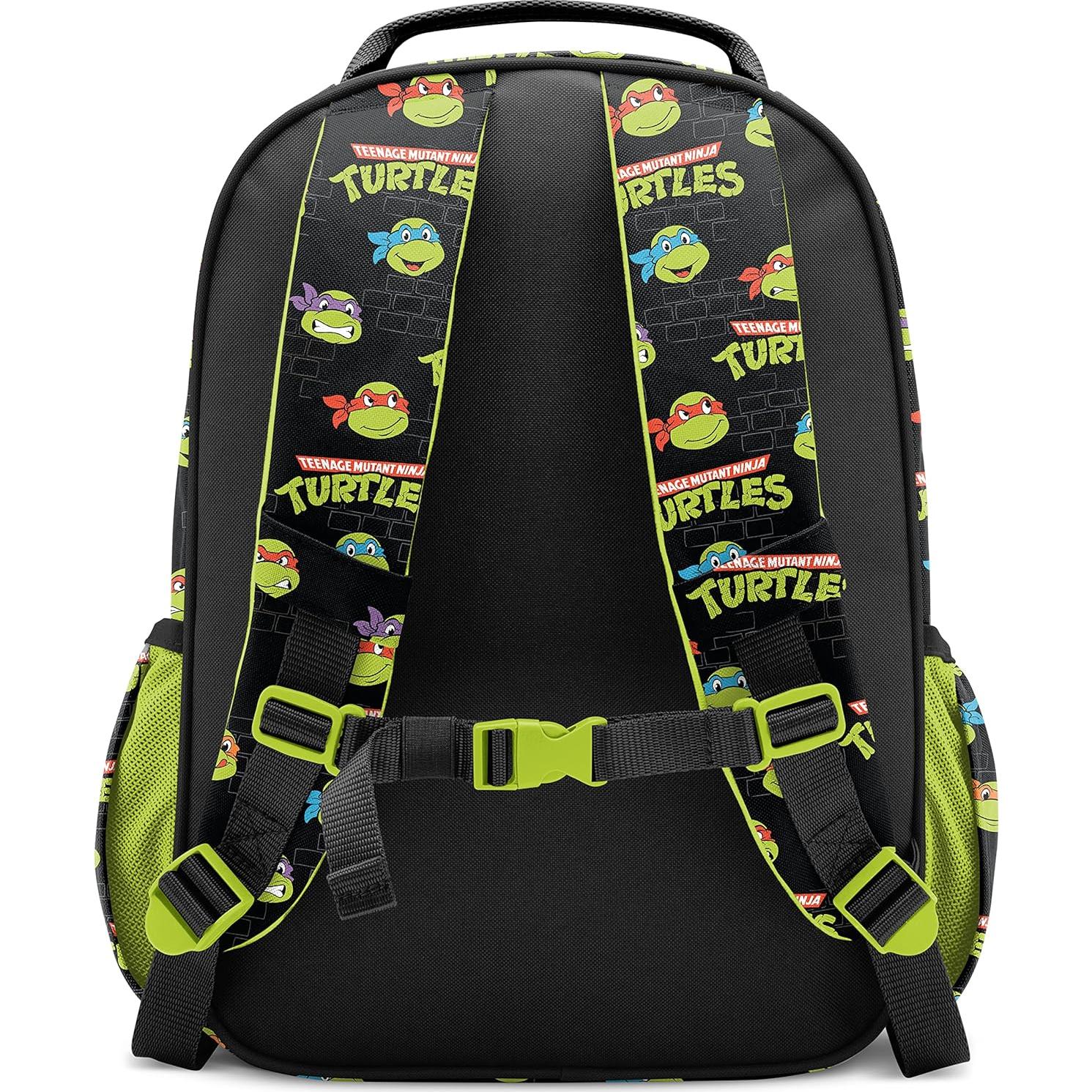 Mochila Escolar Niños Simple Modern TMNT Tortugas Unidas 18L
