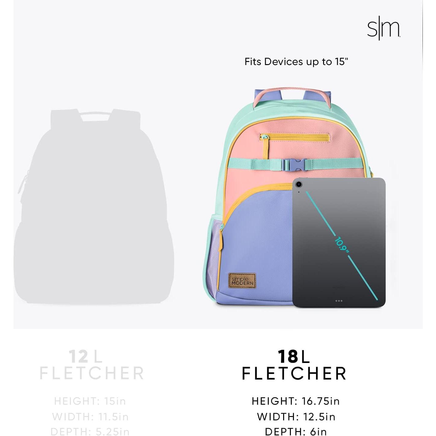 Mochila Escolar Niños Simple Modern TMNT Tortugas Unidas 18L