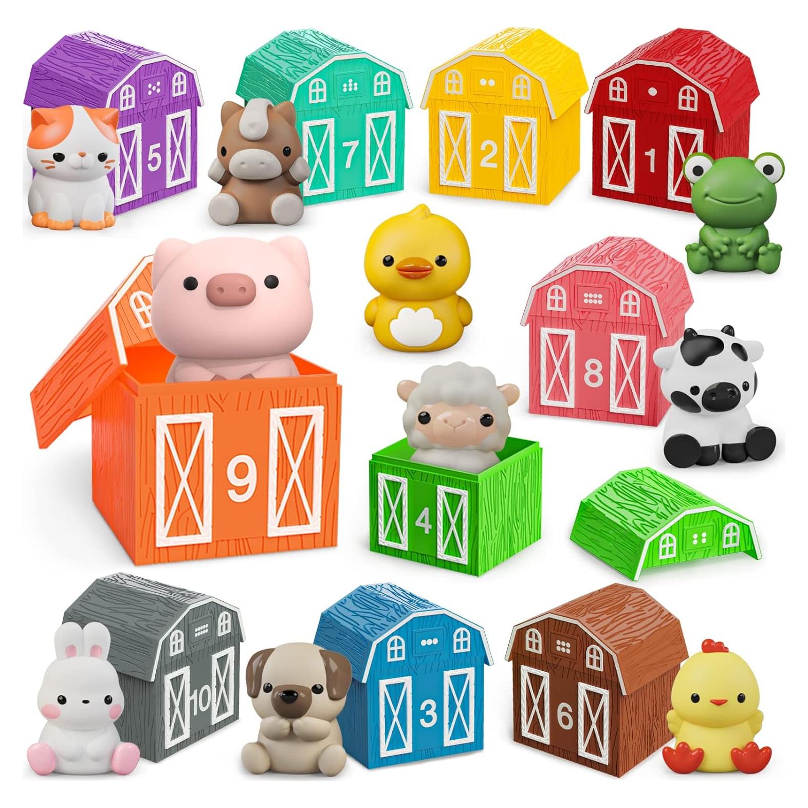 Juguete de Aprendizaje AuroTops Granero 20 Piezas