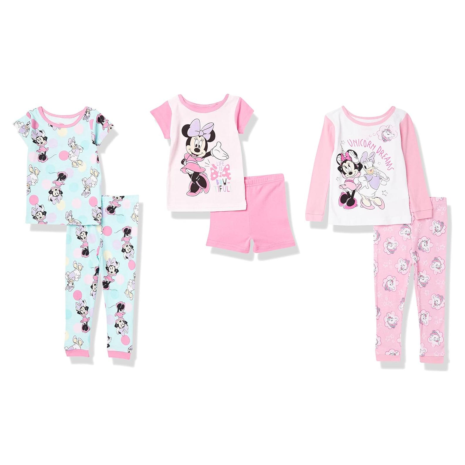 Conjunto de pijama Disney 6 piezas para niños cómodos
