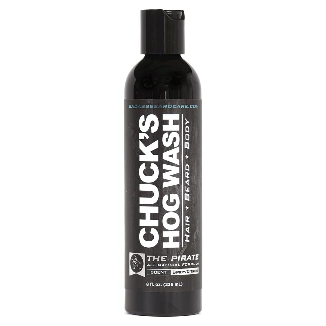 Lavado de Barba Natural Chuck - Aroma Pirata 226.8g