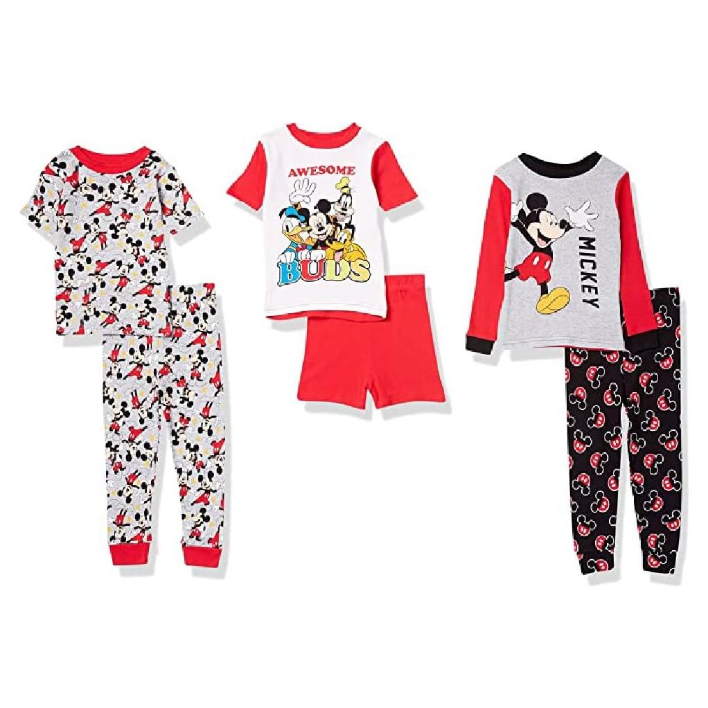 Conjunto de pijama Disney 6 piezas algodón para niños