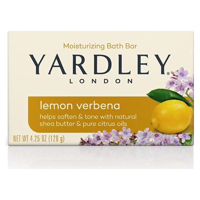Jabón Hidratante Yardley London Verbena de Limón 120g - Paquete 10