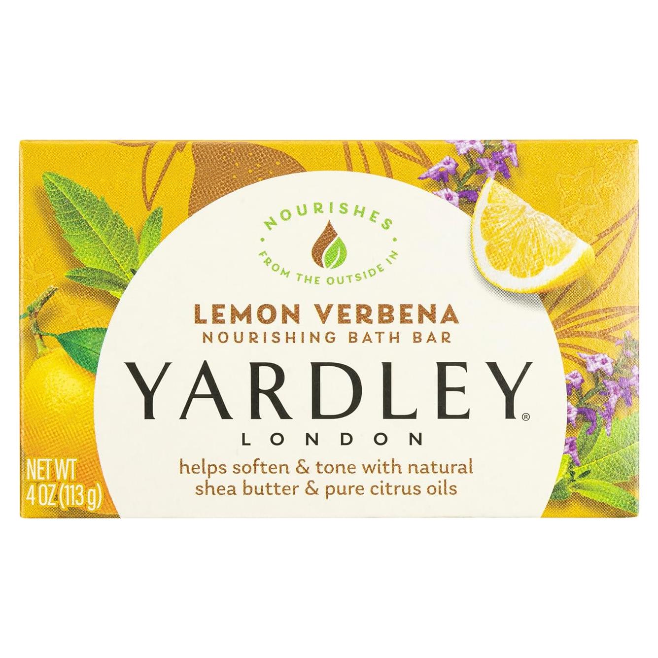 Barra de Baño Hidratante Yardley London Verbena de Limón 120g