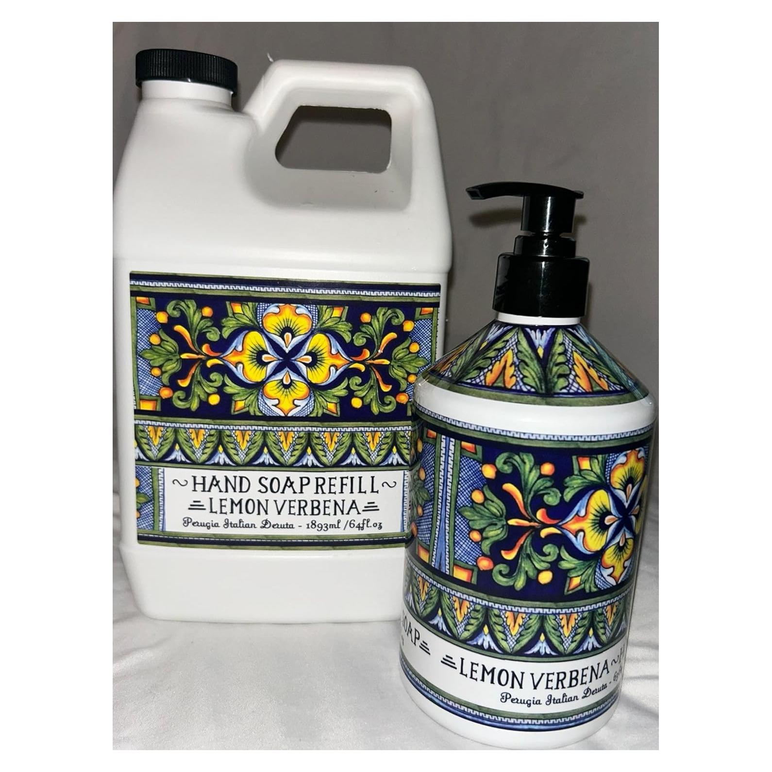 Jabón de Manos de Verbena de Limón Home & Body 1.89L + 0.64L