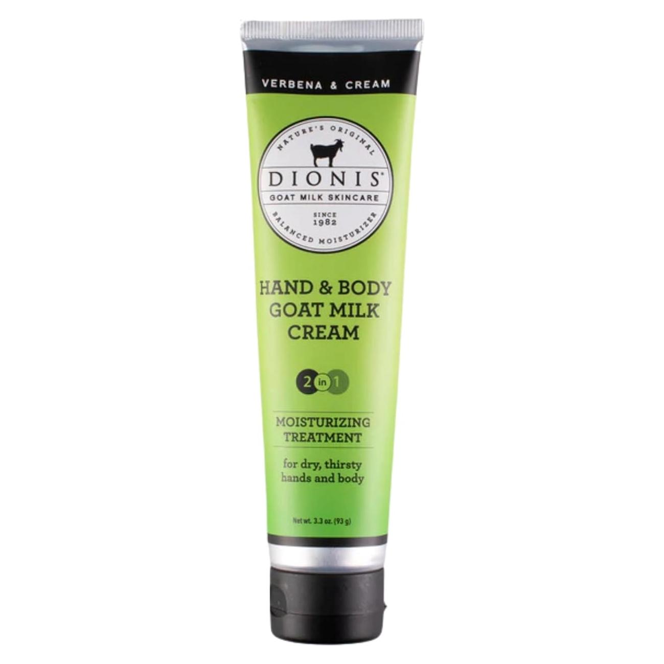 Crema Hidratante de Mano y Cuerpo Dionis 98 ml Leche de Cabra