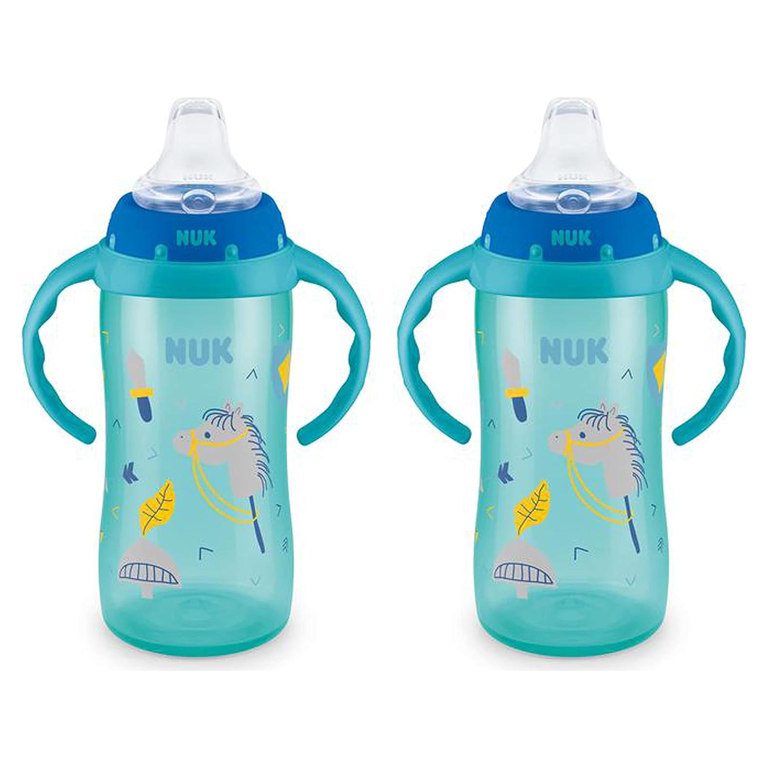 Taza de Aprendizaje NUK 2 Paquete 191ml Azul