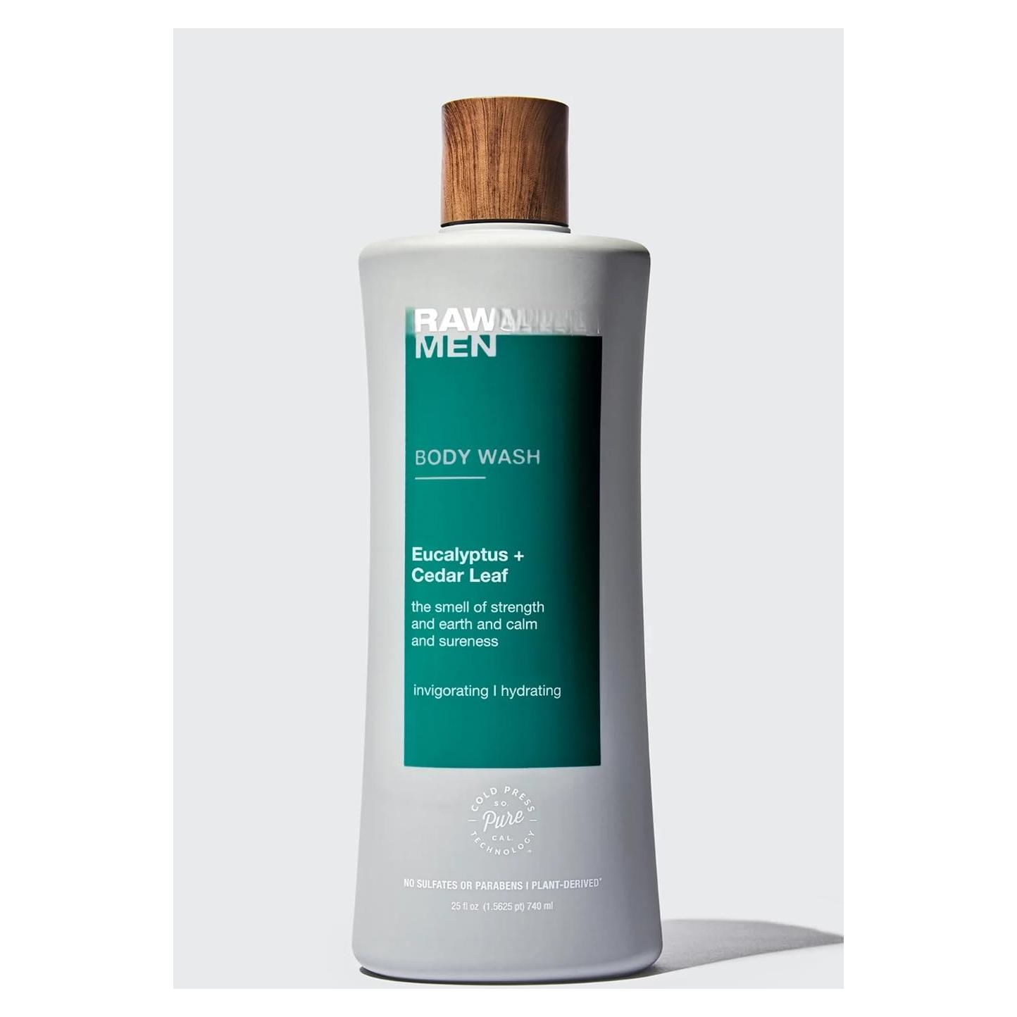 Jabón Corporal Premium Hombre Eucalipto 709ml Raw Sugar