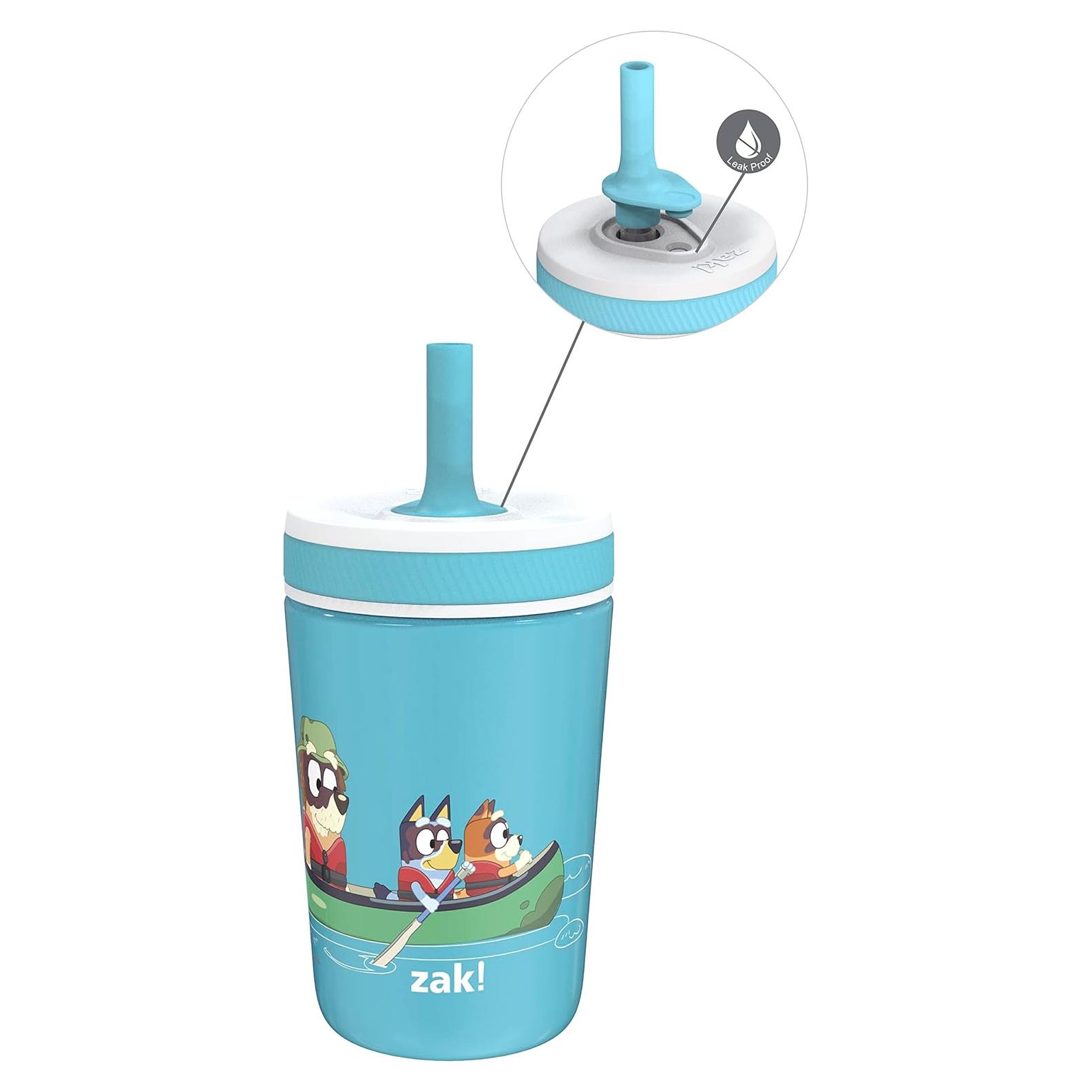 Taza Aislada de Acero Inoxidable 12oz Zak Bluey