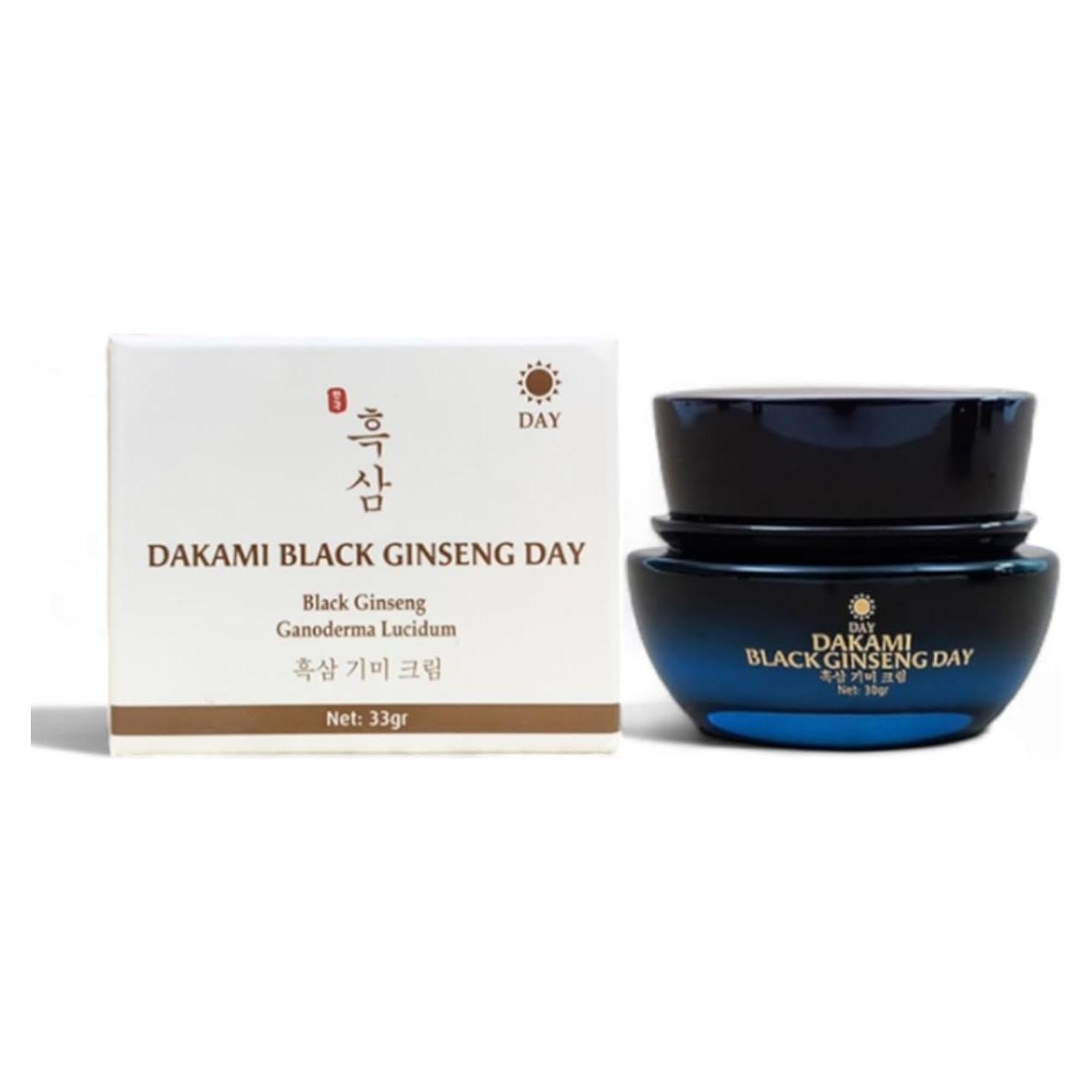 Crema de Día Ginseng Negro Dakami 33g Hidratante Antienvejecimiento
